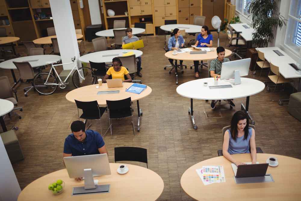 working out of Virtual Offices and Co-working Space