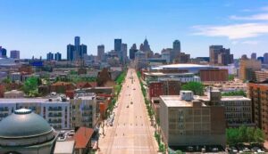 Virtual office location in Detroit, Michigan offered by FlexyVO