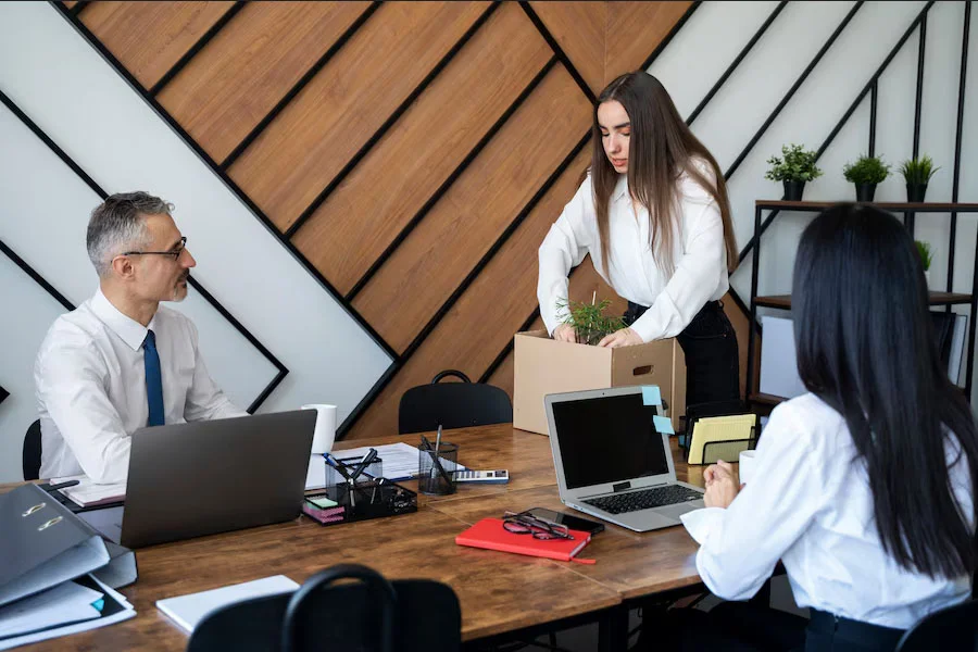 Law office with professional conference room