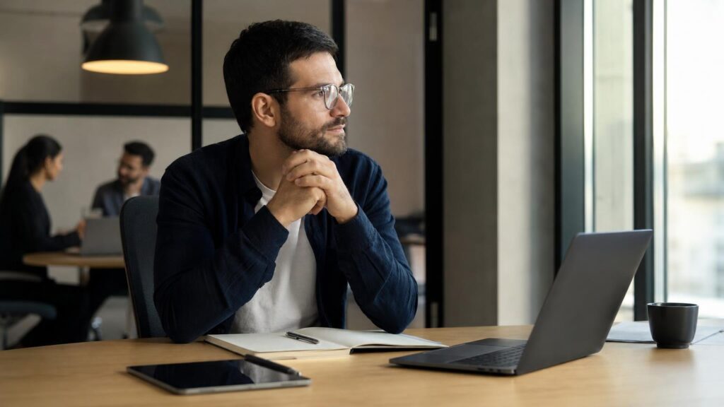Founder scaling a business with a professional virtual office address instead of leasing traditional office space.